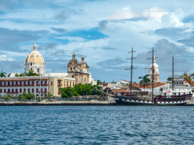 View of Cartagena de Indias, Colombia